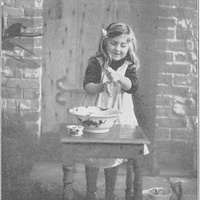 Esercizi di vita pratica. Scuola Hawker in Inghilterra [primi anni Dieci] - M. Montessori, <i>Il metodo della pedagogia scientifica applicato all’educazione infantile nelle Case dei Bambini</i>, Roma, Ermanno Loescher & C., 1913.$$$83