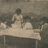 Casa dei Bambini di Pergine Valsugana (Trento) [anni Venti] - G. B. Chimelli, in <em>La trasformazione dell'Asilo di Pergine in Casa dei Bambini</em>, "L'Idea Montessori", a.I, n.9, gennaio 1928, p.9.$$$259