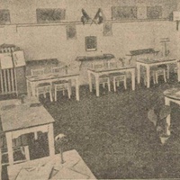"Aula Montessoriana" presentata alla mostra didattica di Lecco nell'anno scolastico 1926-1927 [anni Venti] - Le Scuole Montessori nella circoscrizione di Lecco, in "L'Idea Montessori", a.II, n.5, gennaio 1929, p.6$$$312